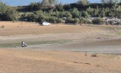 43 yıldır sulama yapılan gölet kurudu