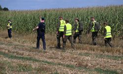 Tarlaya düşen yabancı madde patladı