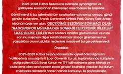Antalyaspor’dan bloke bilet açıklaması