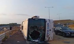 İstanbul'da yolcu otobüsü devrildi: 3 ölü, 20 yaralı