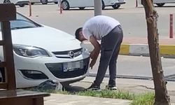 Madde bağımlısı sokak ortasında kendinden geçti