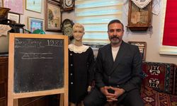 Muhtarlık binasını müzeye çevirdi