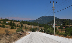 Ovacık yolları asfaltlandı