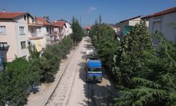 Karşıyaka Mahallesi’nde asfalt çalışması sürüyor