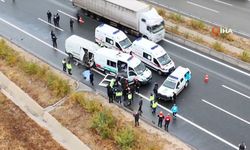 Jandarma aracına minibüs çarptı: 2 şehit