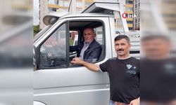 Kamyonetini 1 ton fındık karşılığında sattı