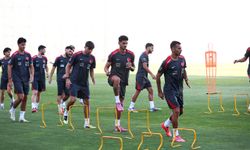 A Milli Futbol Takımı antrenmana başladı