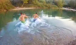 Arkadaşlarının gözü önünde boğuldu
