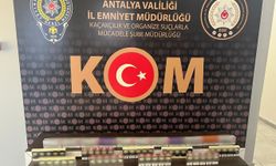 KOM ekipleri 712 bin 440 adet makaron ele geçirdi