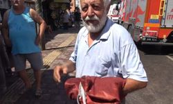 Yangında Türk Bayrağı zarar görmedi