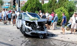 Kırmızı ışık ihlali kaza getirdi