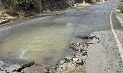 Su borusu yolu kullanılamaz hale soktu