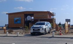 Deniz kaplumbağası ambulansı görevde