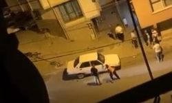 Silahlı kavga kamerada