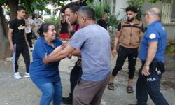 Kızını alevlerin arasından çıkardı