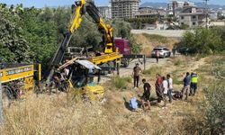 Forkliftin altında kalan sürücü hayatını kaybetti