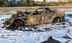 Gümrükten geçiremeyince yaktı