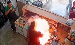 Telefon bataryası bomba gibi patladı