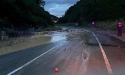 Trabzon’da heyelan