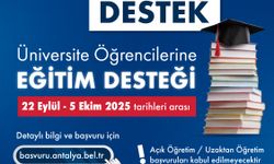 Büyükşehir'den üniversite öğrencilerine destek