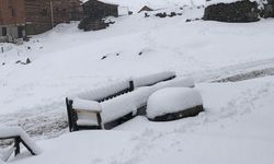 Kar kalınlığı yarım metreye ulaştı