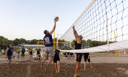 Manavgat'ta Plaj Voleybolu Halk Turnuvası başladı