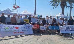 Sağlıklı yaşam için yürüdüler