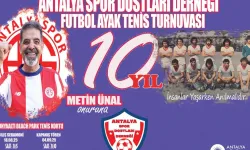 Ayak tenisi turnuvasında kapanış programı belli oldu