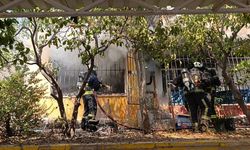 Yangında büyük panik