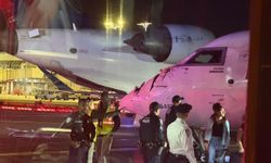 İki yolcu uçağı çarpıştı: 2 yaralı