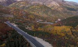 2 bin rakımlı geçitte masalsı görüntüler