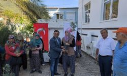 Kadın çiftçilere ziyaret