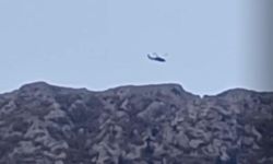 Akseki'de mahsur kalan 2 kişi helikopterle kurtarıldı