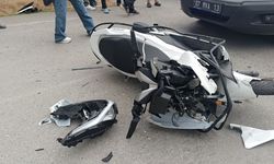 Manavgat'ta motosiklet kazası