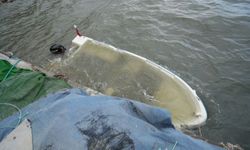 Şiddetli lodos balıkçı teknelerini batırdı