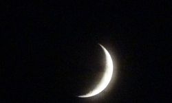 Hilal kartpostallık görüntüler oluşturdu