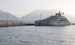Lüks gemi Alanya’da