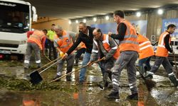 Ekipler hızla sahaya indi