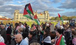 16 bin kişi Filistin'e destek gösterisinde buluştu