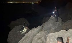 Balık tutarken mahsur kaldılar