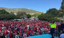 Kaş'ta 'kask' etkinliği