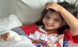 4 yaşındaki Mavi'nin parmağı, kapıya sıkışıp koptu