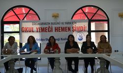 Her çocuğa bir öğün okul yemeği, her okula temiz su!