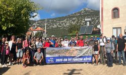 Ödüllü turizm köyünde ‘Cumhuriyet’ yürüyüşü