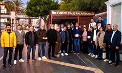 Mehmet  Çiçek'ten turizm ve pazar emekçilerine ziyaret