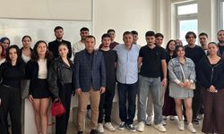 AGC Başkanı Taş öğrencilerle buluştu