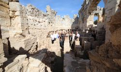 Rektör Özkan'dan Patara Antik Kenti incelemesi