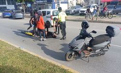 Manavgat'ta peş peşe kazalar kamerada