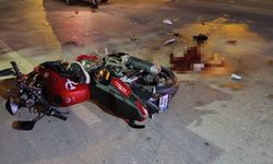 Manavgat'ta motosiklet sürücünden kötü haber