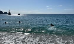 Kasım'da deniz keyfi
